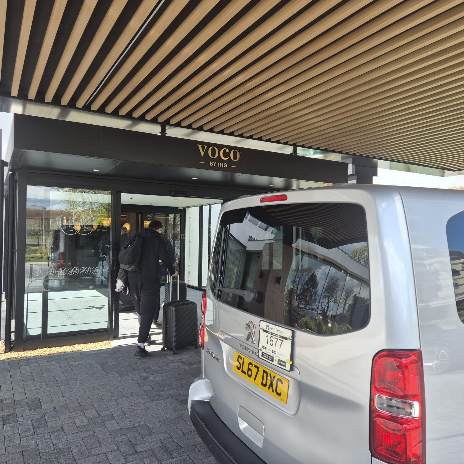 Cruise port to airport transfer service in Southampton