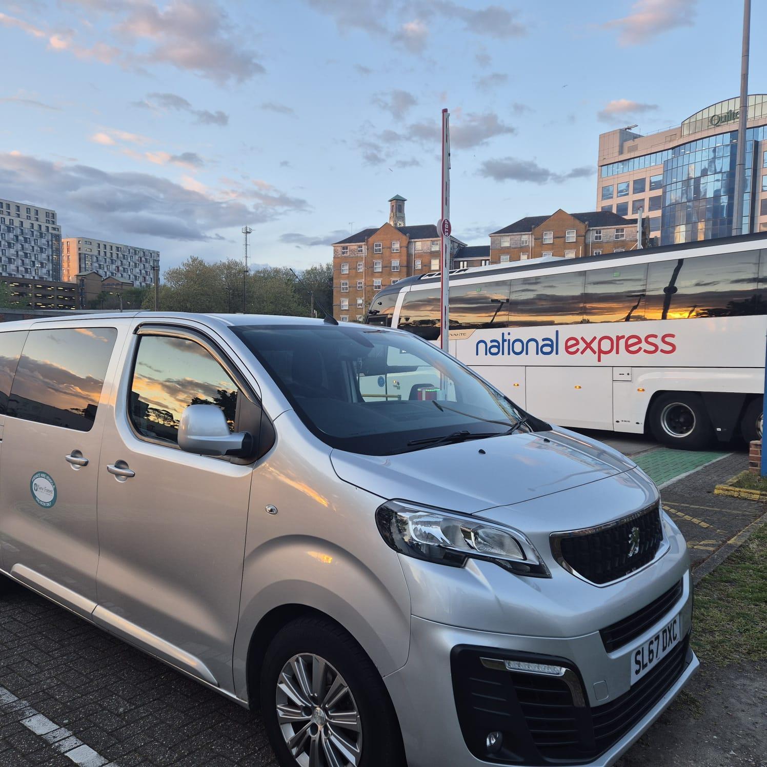 New Forest area private hire transfer from Southampton