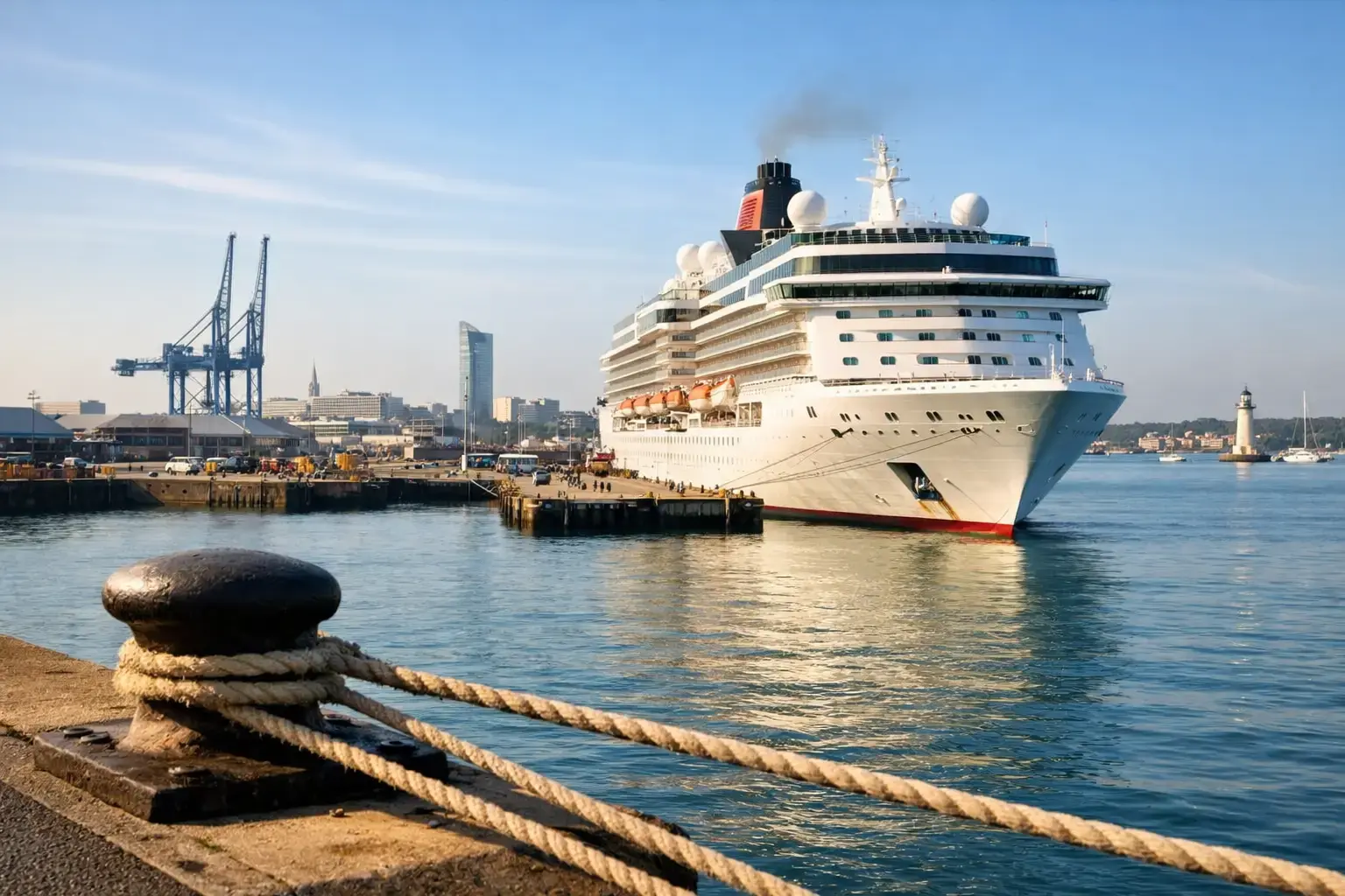 Where Do the Cruise Ships Dock in Southampton?