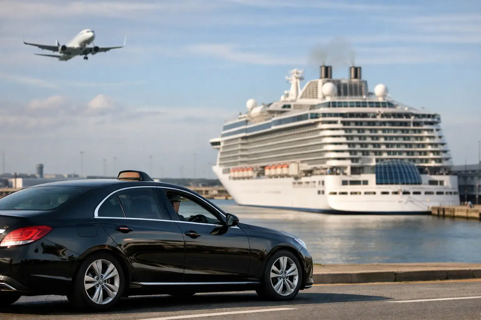 Southampton Cruise Taxi from Gatwick