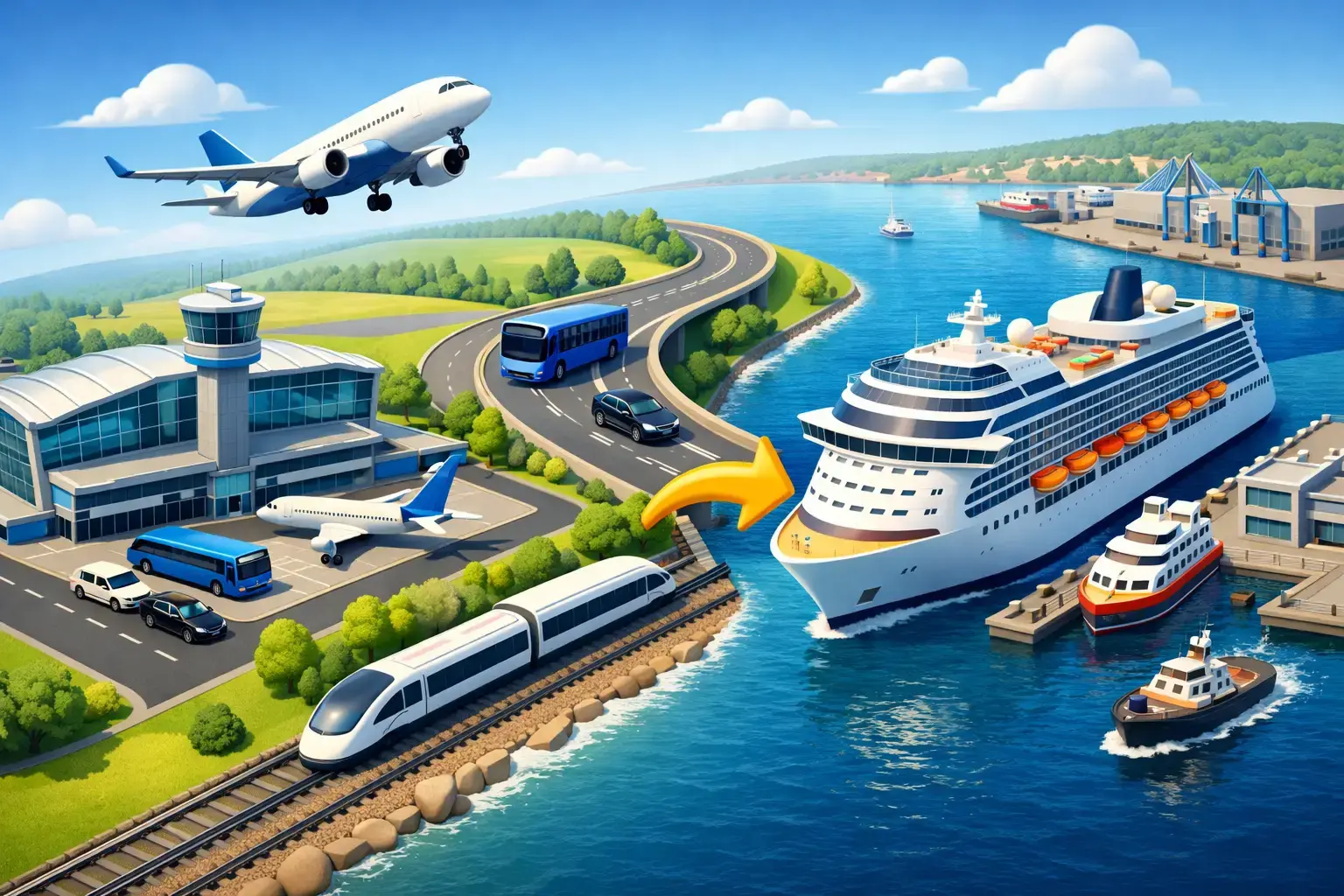 How to Get From Heathrow to Southampton Port