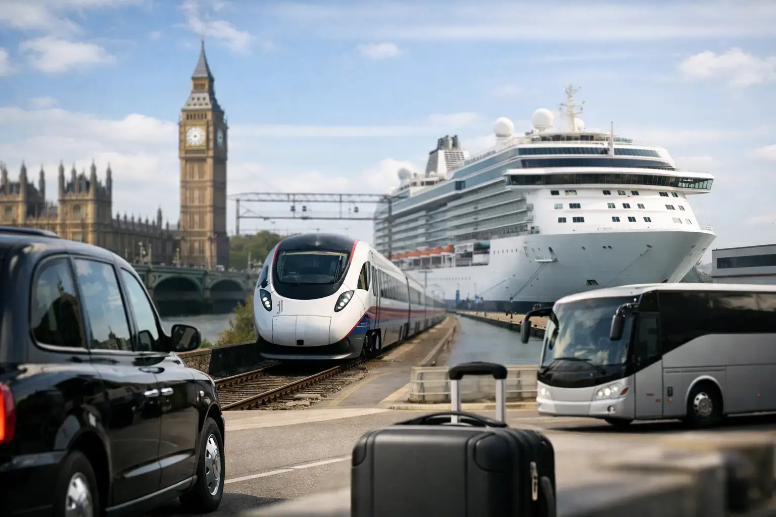 How Do I Get From London to Southampton Cruise Terminal?