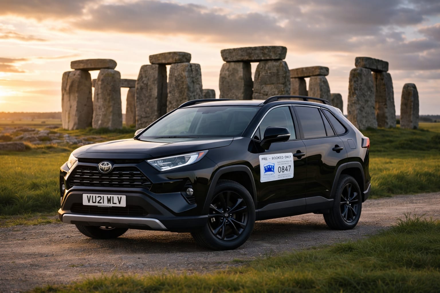 Licensed taxi for Luton Airport transfer from Southampton