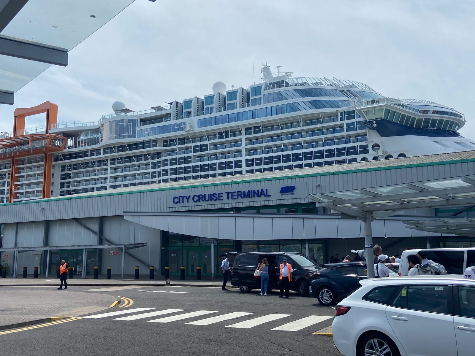 City Cruise Terminal arrivals forecourt, Southampton (SO15 1HJ)